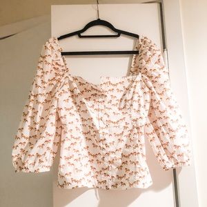 NWT Little Moon Luckette Blouse, size M